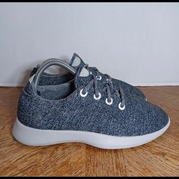 ALLBIRDS Gray Merino Wool Runners Women's Sneakers Size WR W10 (271 Box 31) - Picture 3 of 10